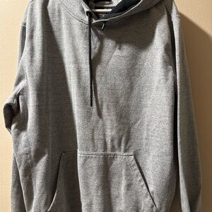 Gray Hoodie with Front Pocket